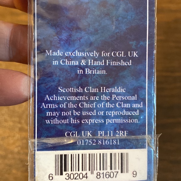 NEW: Heraldic Bookmark: Phillips. Bought in London. 6” stainless - Picture 5 of 5